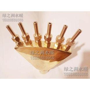 水池喷泉头 全铜材料1寸凤尾喷头 孔雀开屏 水景景观多样花式 水花