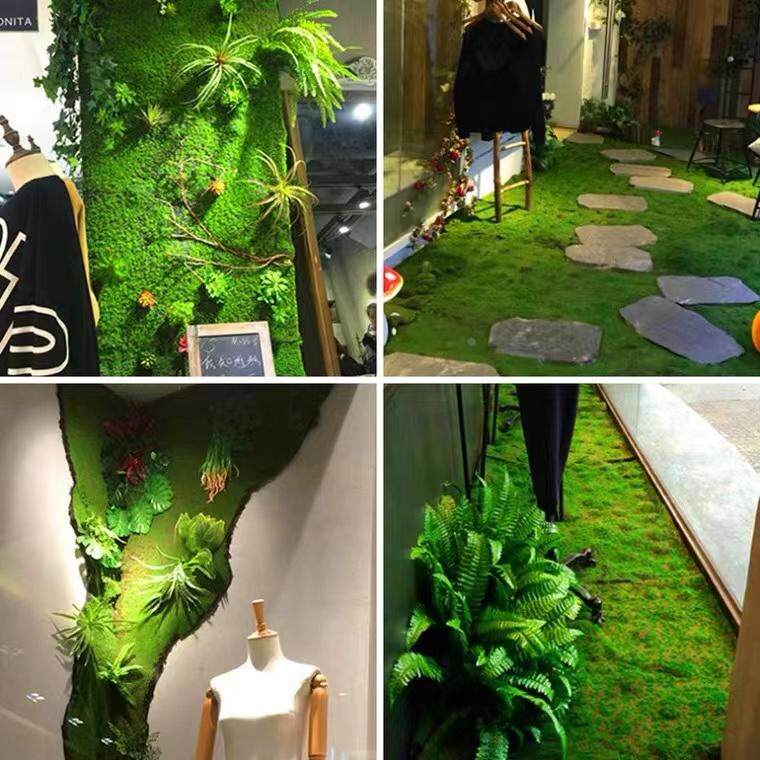 仿真青苔草皮盆景橱窗造景装饰假苔藓植物墙面人造草坪