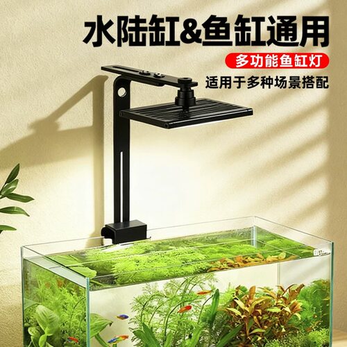 全光谱水陆缸原生溪流水草爆藻灯