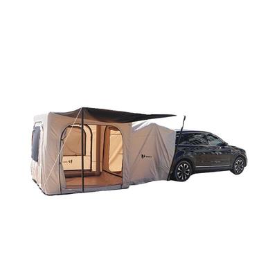 自驾旅行户外野营魔方hub充气车尾帐篷组合模块化拓展方形多功能