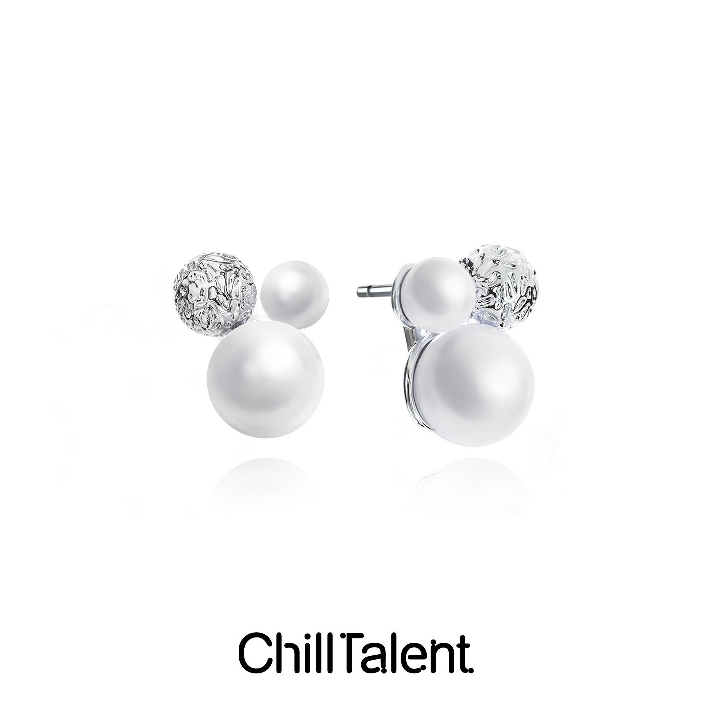 【明星同款】ChillTalent王楚然同款氧气泡泡耳钉设计感生日礼物