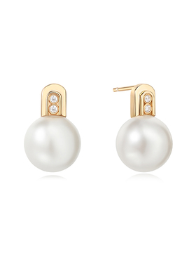 【明星同款】Chill Talent•南法浪漫拱门耳钉12mm设计师新加坡