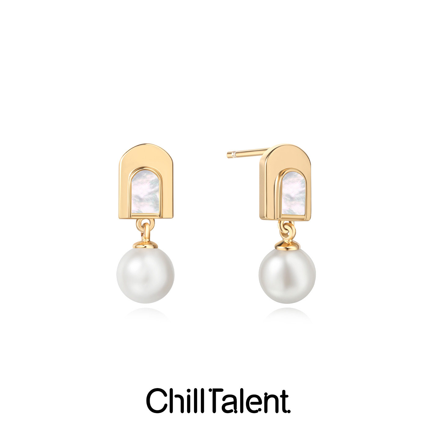 【明星同款】 ChillTalent乐言同款拱门耳饰小众设计感优雅送礼物