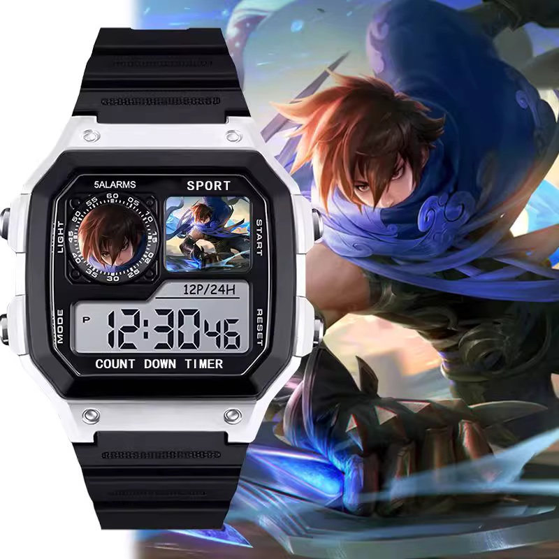 王者荣耀手表男款学生2025新款初中高中小学生儿童青少年男生电子