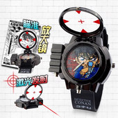 激光学生玩具 动漫画周边同款 名侦探柯南手表幸运石正版 联名二次元