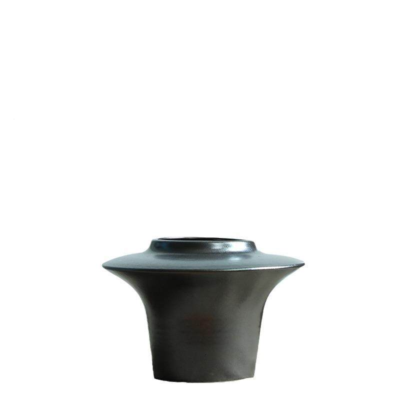 手工陶艺粗陶花器室干禅花插花摆件意茶花瓶陶瓷CCX花盆泥陶陶罐,橡塑材料及制品,工业陶瓷,淘宝优惠券,粉丝福利购,淘宝优惠卷