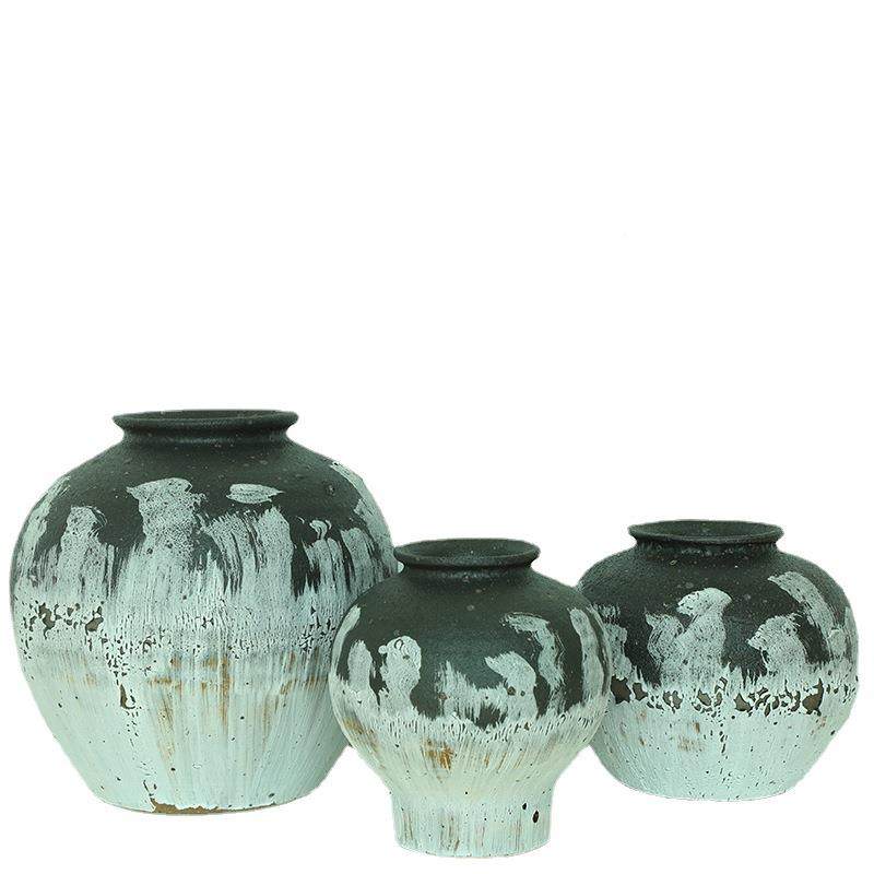 新中古典中花瓶侘寂花风陶瓷客厅XPU桌面装饰干花插器复古式国风,橡塑材料及制品,工业陶瓷,淘宝优惠券,粉丝福利购,淘宝优惠卷