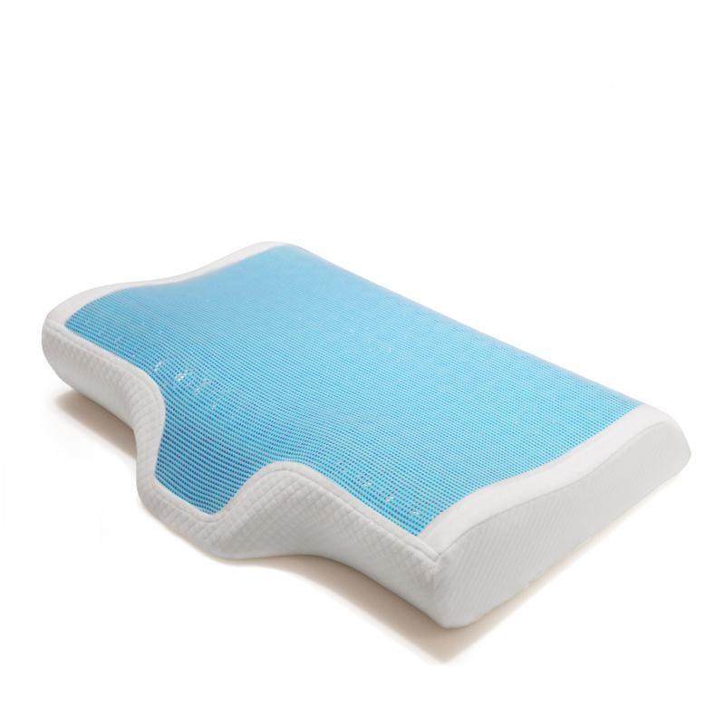 夏季冰凉清水凝胶ZT0020W-爽枕蝶形记忆棉枕舒适护颈慢弹睡回眠头,床上用品,功能枕/保健枕/养生枕,淘宝优惠券,粉丝福利购,淘宝优惠卷