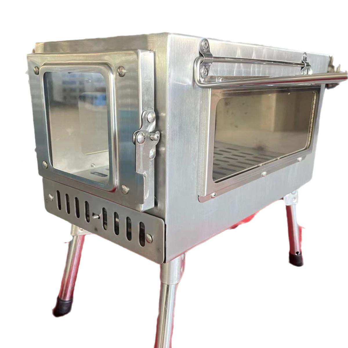 厂家直销户外用帐篷取暖炉外烧品烤野柴Z60营火炉无烟户帐篷炉