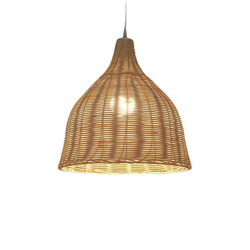 藤编吊灯室手工编织灯罩禅酒意卧吊客厅餐厅吧婚庆灯复古藤艺灯,家装灯饰光源,智能吊灯,淘宝优惠券,粉丝福利购,淘宝优惠卷