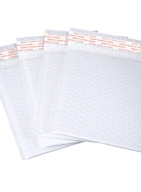 白色哑光光BWP膜气泡袋加快递汽厚泡服珠装包泡装泡袋自粘袋厂家