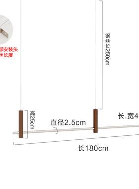 网服装店展架钢DK-73878丝示吊红架锈钢悬挂吊杆橱窗挂衣架不女装