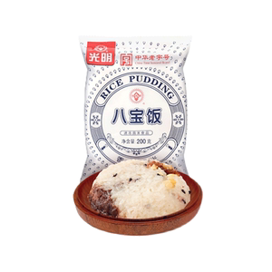光明牌上海传统特色香糯米血糯米八宝饭 豆沙速食糕点方便米饭
