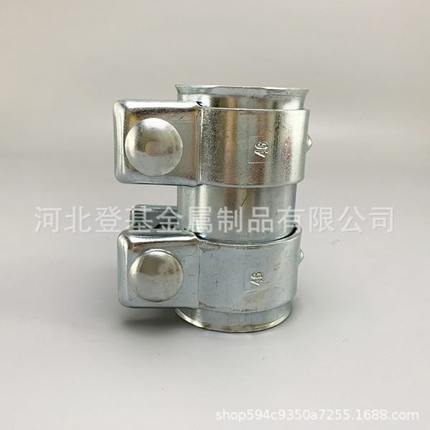 厂促汽车排气管卡子抱箍 汽车卡箍 连接套卡箍消声器夹箍对接管卡