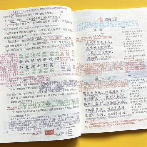 2026春六年级下册语文课堂笔记人教部编版课本同步新版英语原文翻译讲解数学北师大教材解析重点知识点学霸笔记提前预习复习资料书