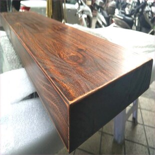 定制老榆台厚木实大板整张松木吧台板实木面板木板木板隔板桌面板