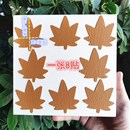 自粘皮革面料皮质沙发 黑色 KTV烟洞 皮床 修补补丁贴 卡座 免剪