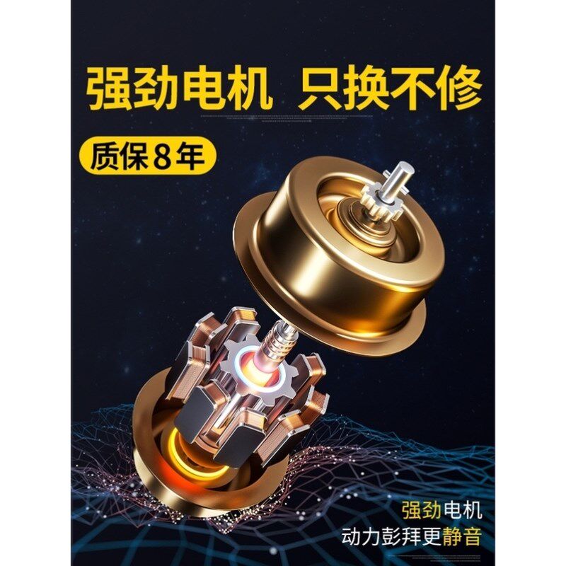 净化器土灶家用柴火不锈钢商用排烟罩大吸力抽油烟机农村油烟机