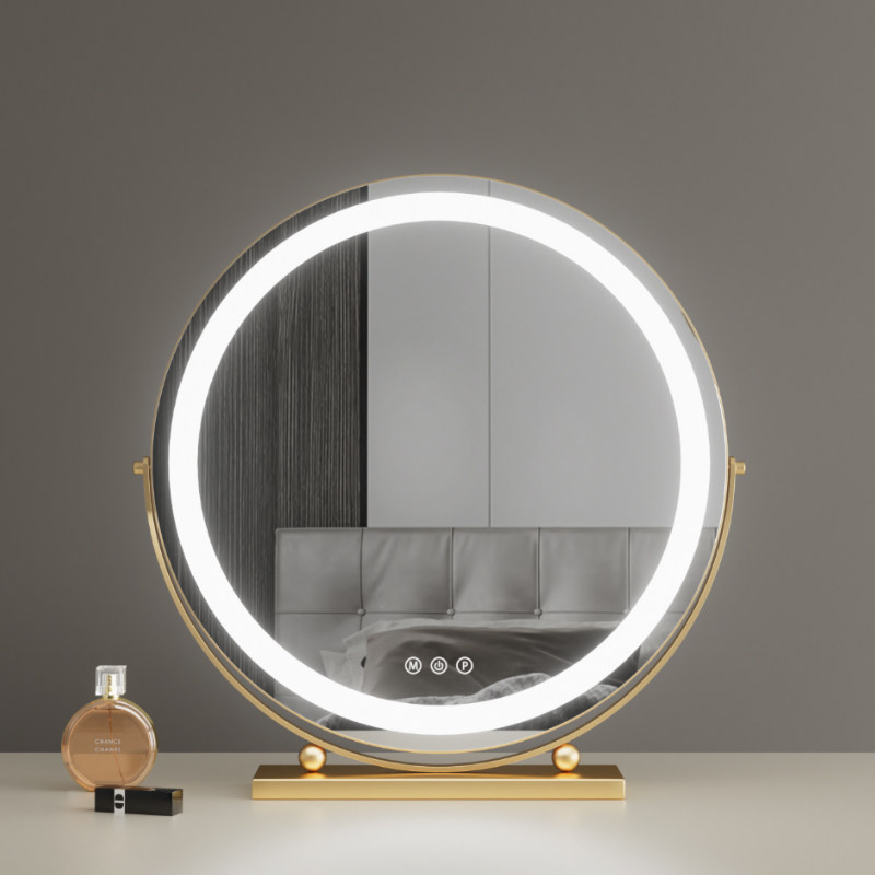 led化妆镜带灯台式桌面大号补光充电梳妆台镜子宿舍网红卧室ins风,家庭/个人清洁工具,随身化妆镜,淘宝优惠券,粉丝福利购,淘宝优惠卷