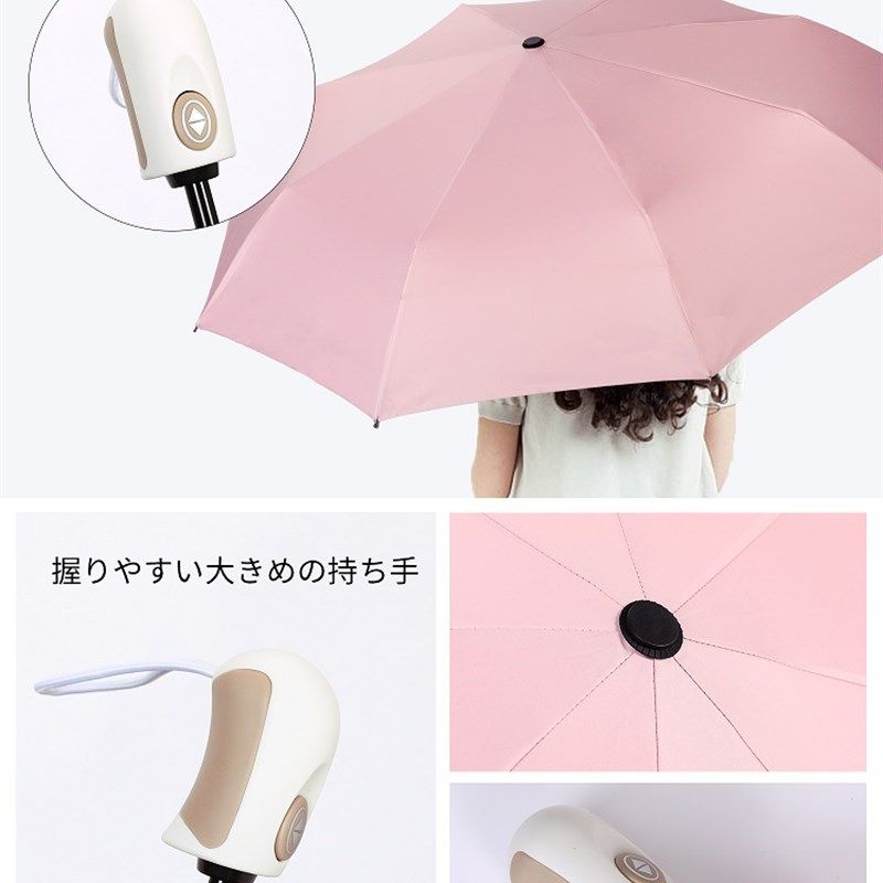 全自动遮阳伞黑胶j太阳伞防晒防紫外线折叠男女晴雨两用便携轻巧,居家日用,伞,淘宝优惠券,粉丝福利购,淘宝优惠卷