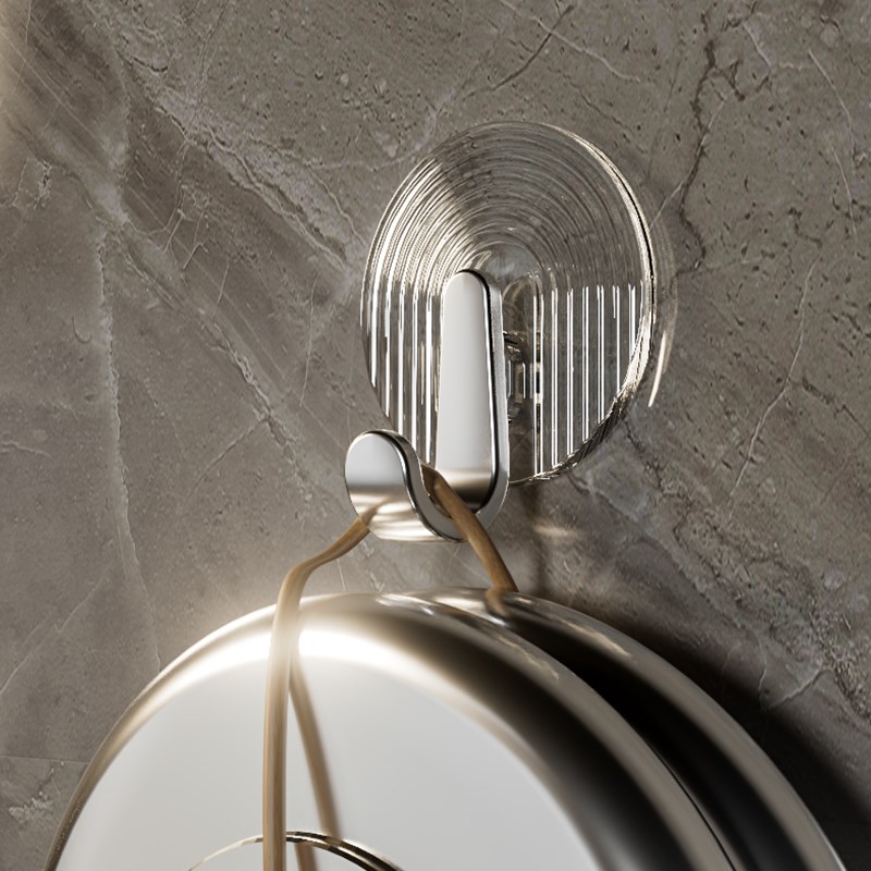 亚克力挂钩浴室免钉免打孔强力粘胶F承重卫生间墙上无痕毛巾粘钩