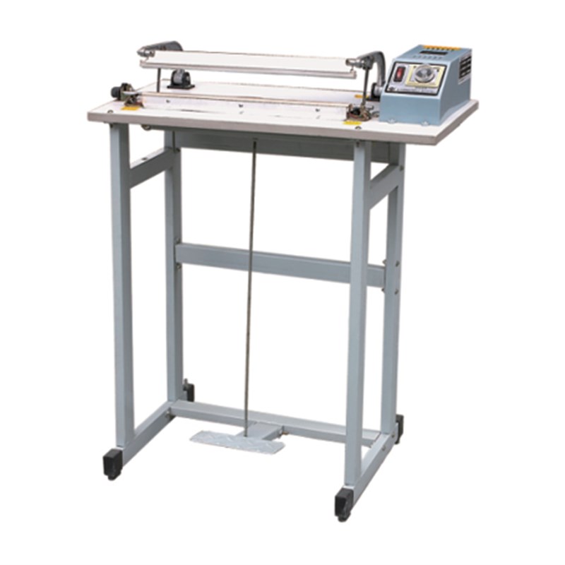 SF-400一封一切n脚踏式封口机 脚踩封口机  快递通过式封口机两线