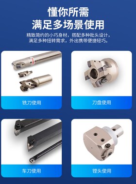 梅花内六角IP长短批头强磁套筒扭力扳手H2346/T6789/IP101520披头