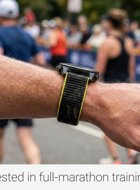 61S马拉松赛事冠军耐力实测款｜ 运动尼龙编织表带长时间佩戴不磨手适配佳明 Garmin手表970/965/265/255/245