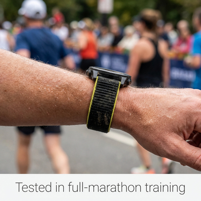 61S马拉松耐力实测尼龙编织表带