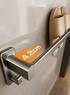 卫生间浴室拖鞋架免打孔壁挂式厕所置物架挂专用鞋子收纳拖鞋挂架