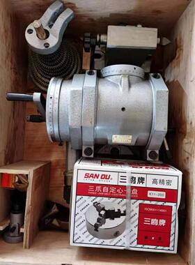 F11万能分度头分度器立卧两用125A 160A三爪卡盘手动精密