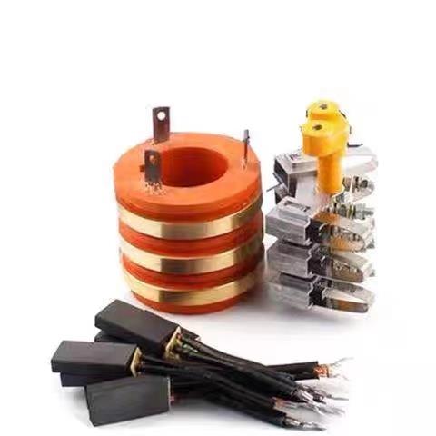 起重电机YZR发电机碳刷架总成 直流启动冶金电机刷杆 160刷握压簧