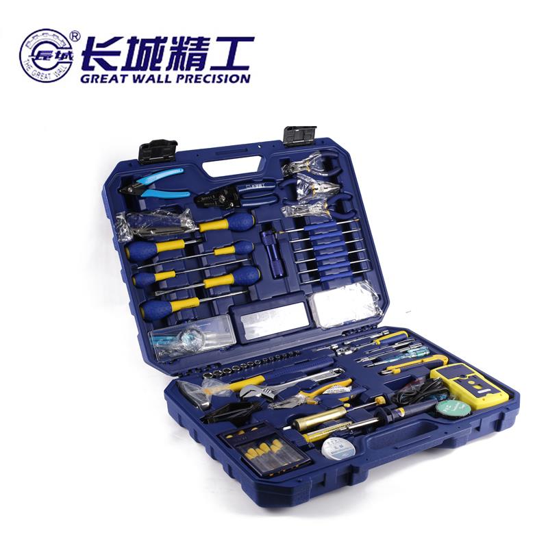 长城工具 88件套电讯组合工具 电子维修工具箱 电工工具箱