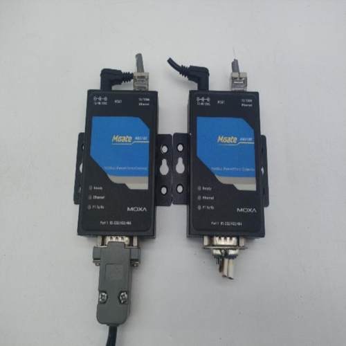 MOXA MGate MB3180 1口标准Modbus网关 一手拆机资源 成色漂亮