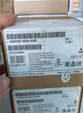 6GK7243-1EX01-0XE0 通信处理器243~询价