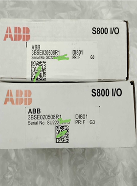 ABB模块，型号DI801，未开封。(崽崽配件）