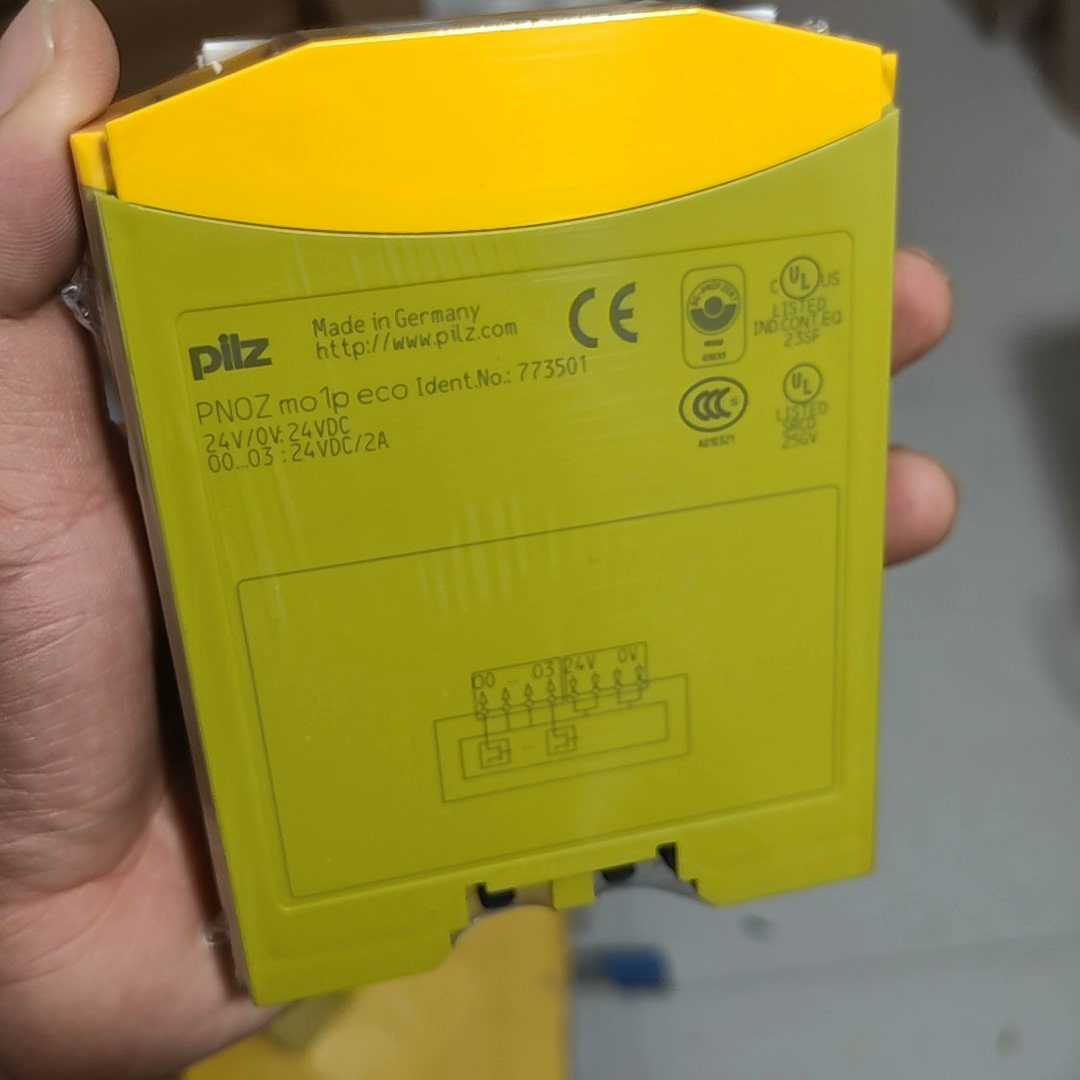 议~皮尔兹PiIZ安全模块PNOZ mo1p eco Ident