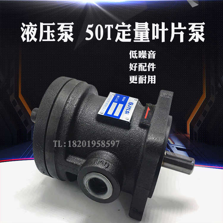 50T-19-FR定量叶片液压油泵50T-12/14/17/20/25/28/30/39/40FR/LR