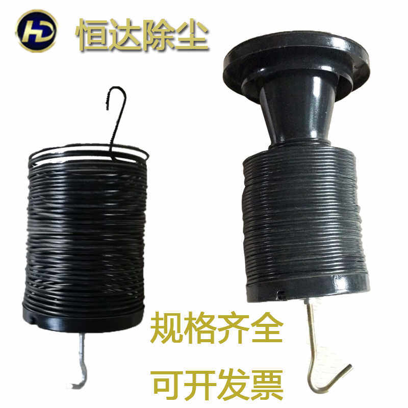 弹簧骨架除尘笼骨带挂钩可伸缩布袋骨架集尘器滤袋支架木工除尘器