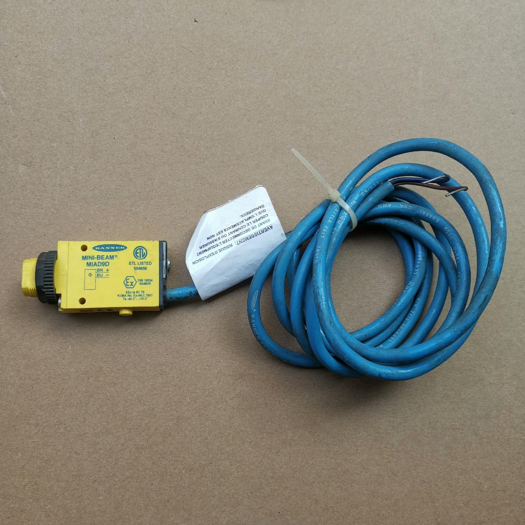 议~邦纳传感器 MINI-BEAM  MIAD9D