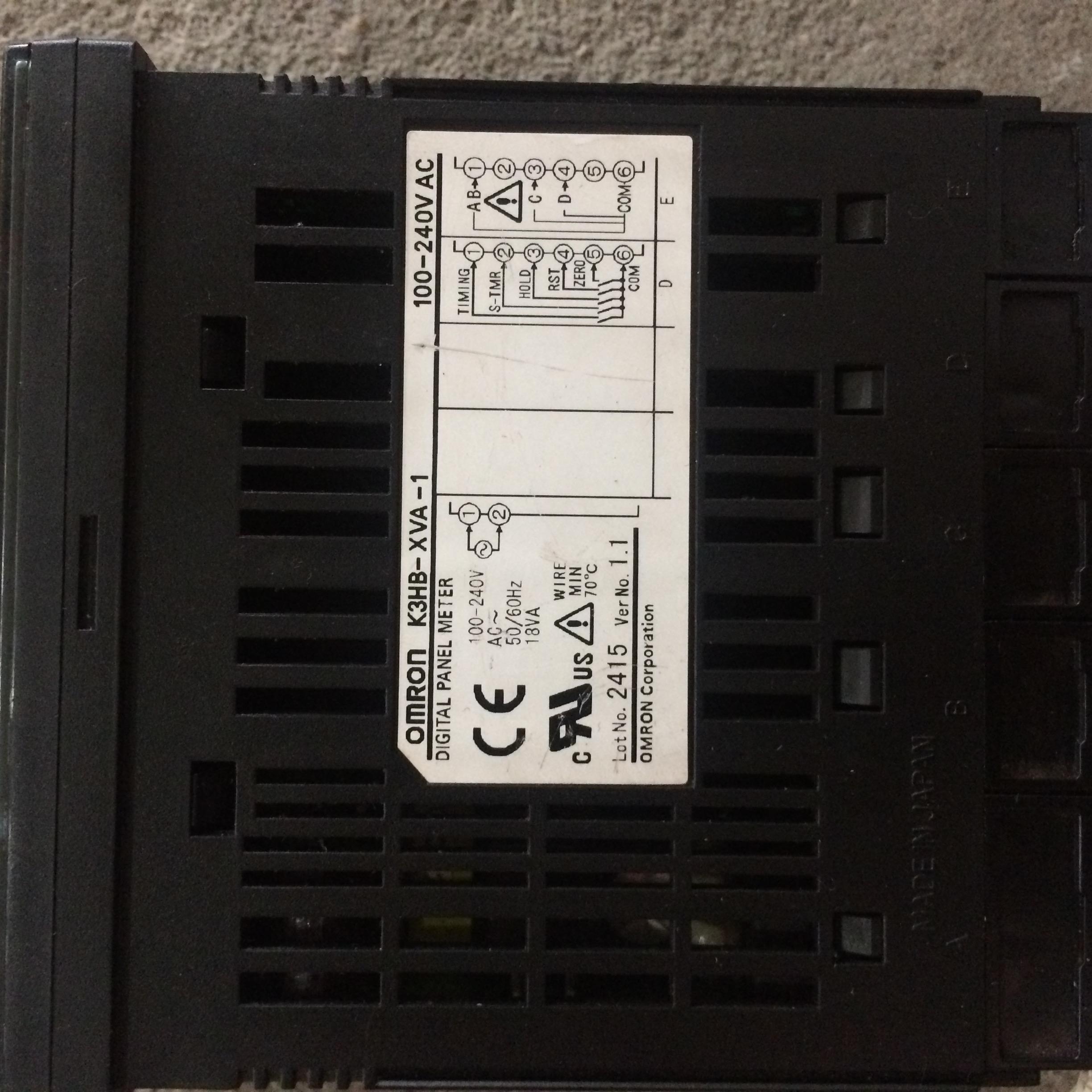 K3HB-XVA-DRT1 AC100-240V ACDC24V原装正品