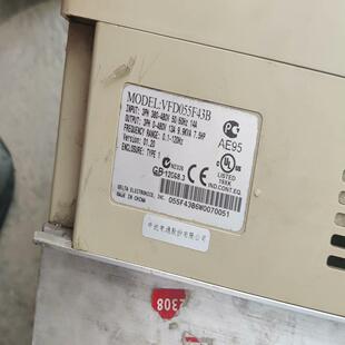 实物拍摄 台达变频器 功能包好 VFD055F43A 议价 5.5 汇生