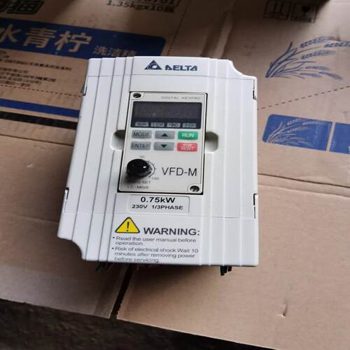 台达变频器vfd007M21A 0.75KW 220Ⅴ（憨憨电子）
