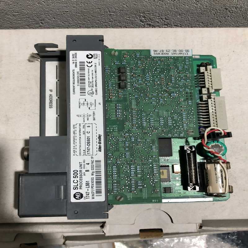 议~AB SLC500 1747-L551 1747-L552