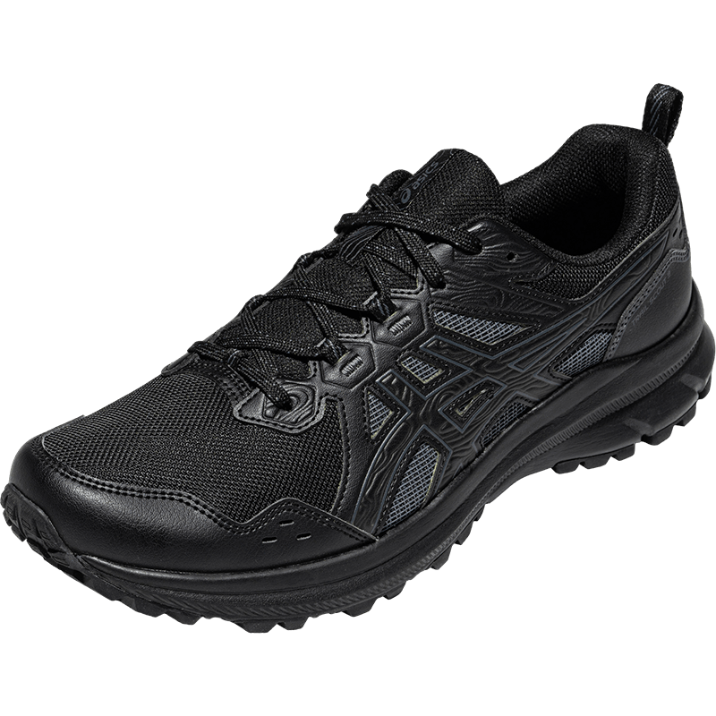 ASICS亚瑟士跑鞋男TRAIL SCOUT 3透气抓地越野运动鞋1011B700-002