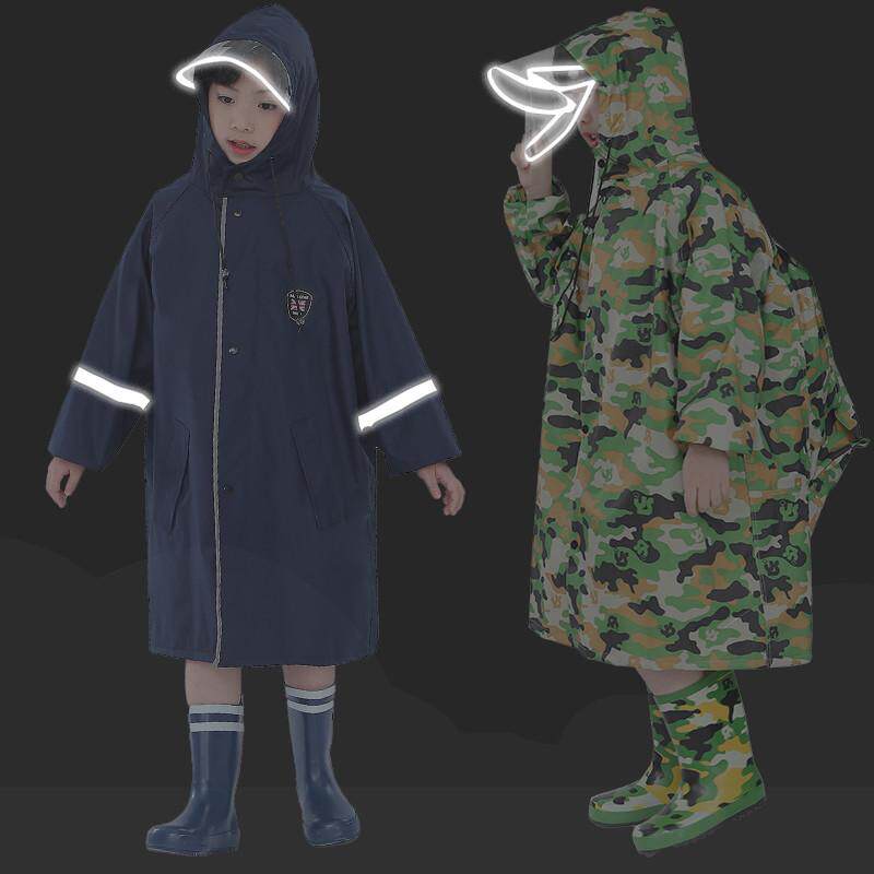 儿童雨衣男童小孩全身防水女童款大学生童雨披长防暴雨2024上学