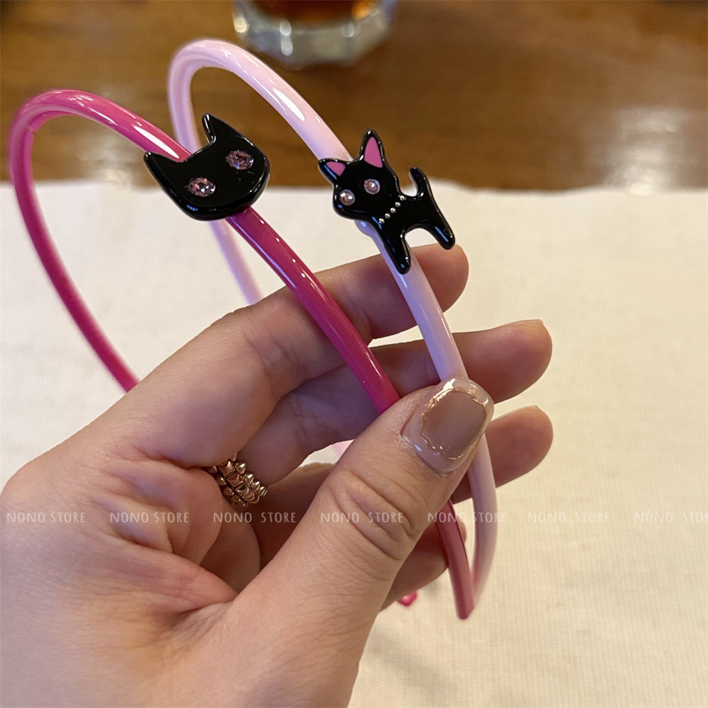 现货包邮~韩国进口GRAIN de BEAUTE女童发饰AZ可爱小黑猫发箍头箍,童装/婴儿装/亲子装,发饰,淘宝优惠券,粉丝福利购,淘宝优惠卷