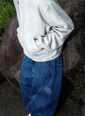 Mertra 男女秋冬季百搭高品质 Zip Hooded 加绒脏污款卫衣开衫潮