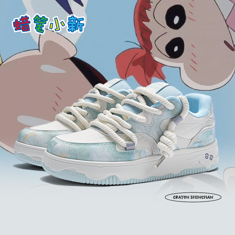 蜡笔小新运动休闲面包板鞋