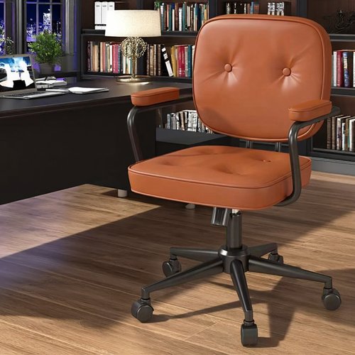 电脑椅2025新款真皮办公椅沙发椅